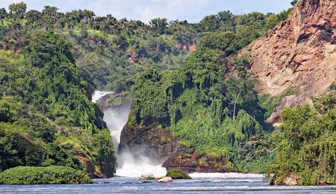 Paysage des chutes Murchison, Ouganda